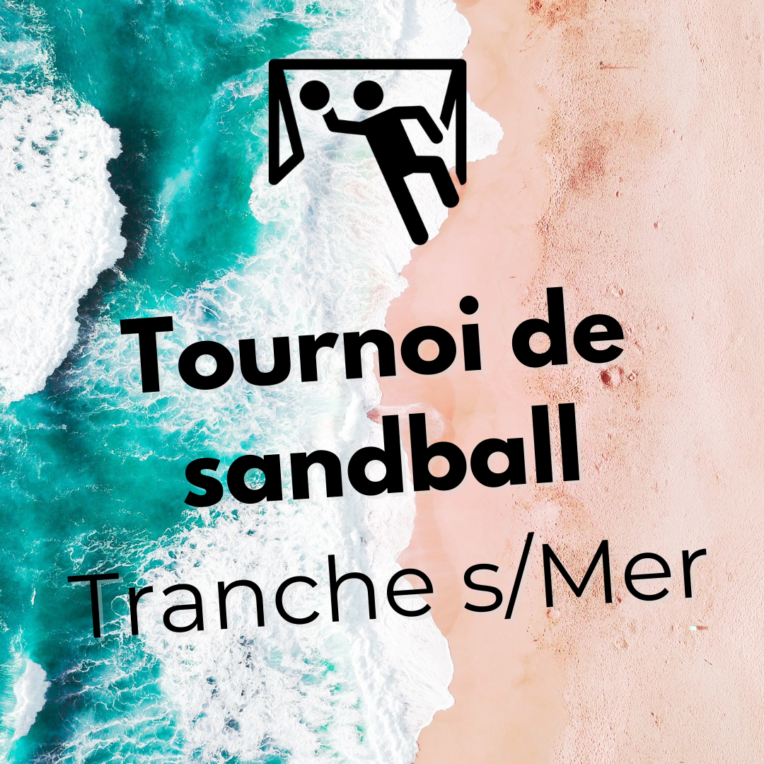 Tournoi de sandball Tranche sMer