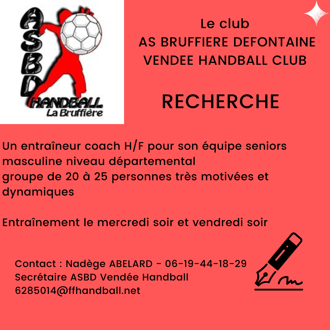 Annonce ASBD La Bruffière VHB